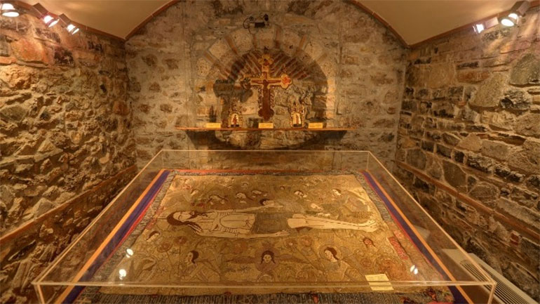 Πιερία: Επιτάφιος που συμπεριλαμβάνεται στους 7 καλύτερους του κόσμου, στα κειμήλια μονής